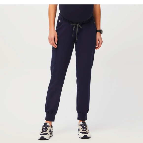 Figs Zamora Maternity Jogger Scrub Pants - Picture 1 of 5